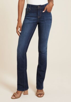 m jeans by maurices&trade; Classic Slim Boot Mid Rise Jean