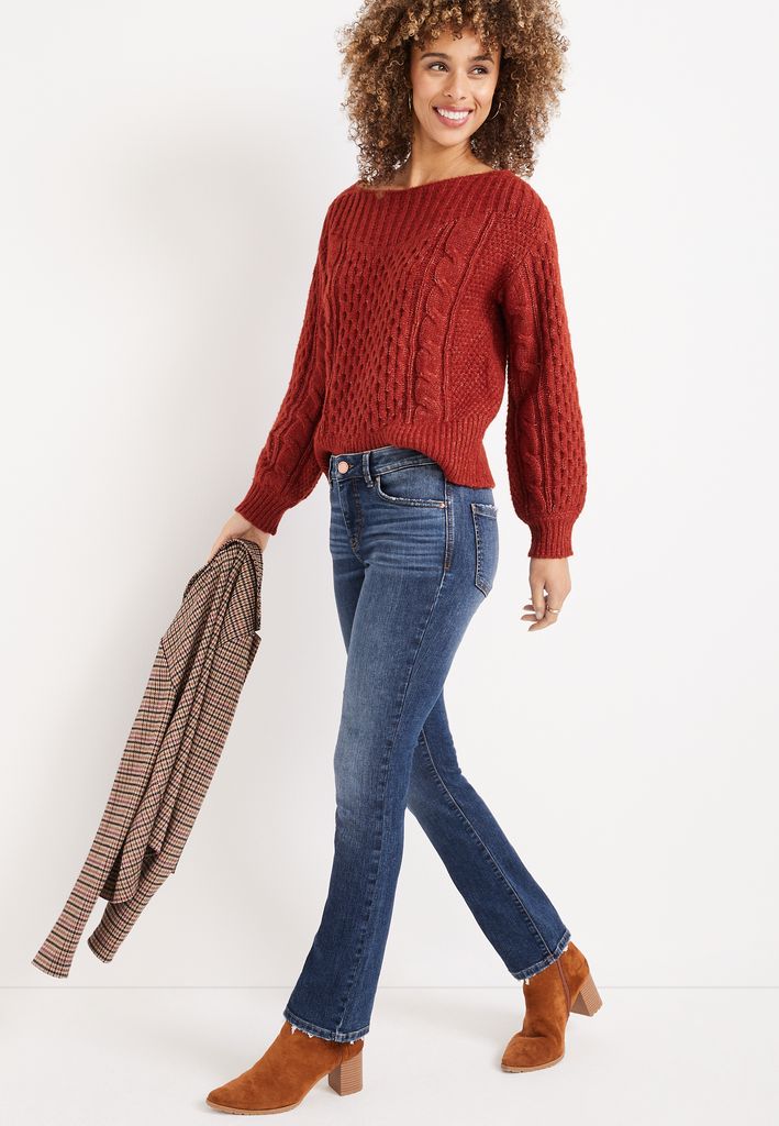 Everflex™ Slim Boot Mid Rise Jean - Image 3