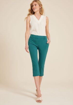 Bengaline Mid Rise Capri