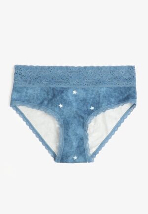 Simply Comfy Star Printed Hipster Panty