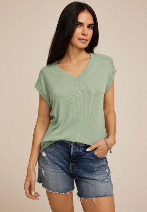 24/7 Berkley V Neck Tee