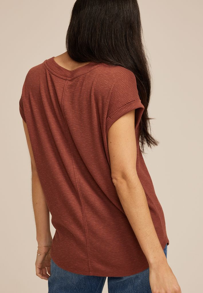 24/7 Berkley V Neck Tee - Image 2