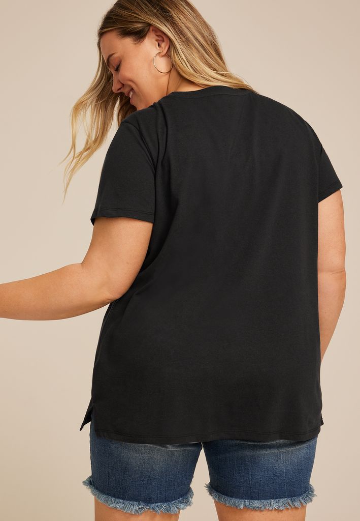 Plus Size Dive Bars Acoustic Guitar Classic Fit Graphic Tee - Image 2