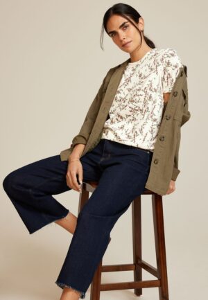 24/7 Dawson Floral Crew Neck Tee