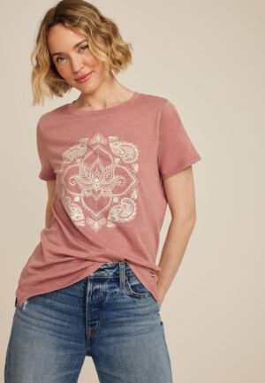 Paisley Classic Fit Graphic Tee