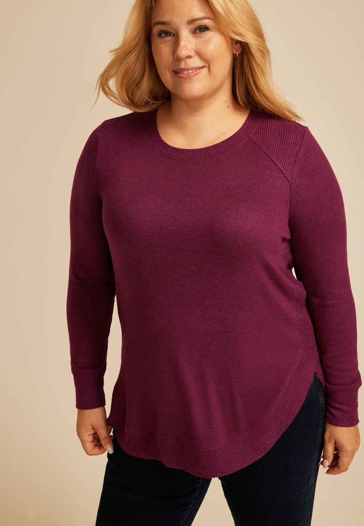 Plus Size Haven Round Hem Tunic