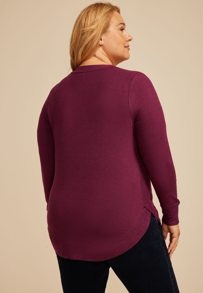 Plus Size Haven Round Hem Tunic - Image 2