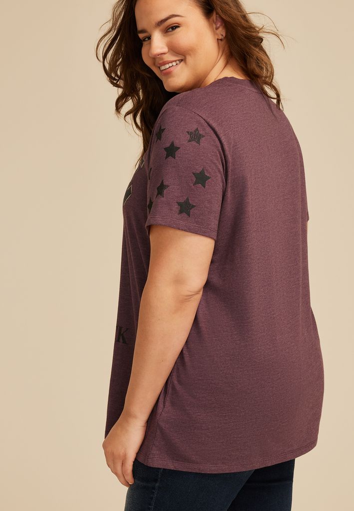 Plus Size ACDC Back in Black Leopard Print Oversized Fit Graphic Tee - Image 2