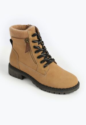 SuperCush Parker Faux Collar Hiker Boot