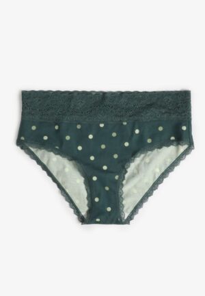 Simply Comfy Cotton Polka Dot Hipster Panty