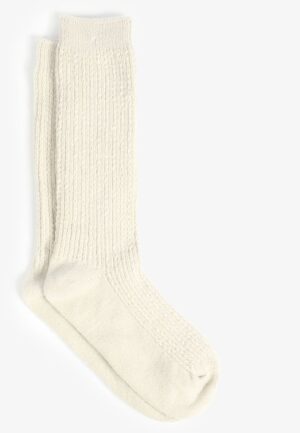 Cable Knit Boot Sock 