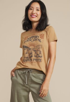 Support Your Local Pumpkin Patch Classic Fit Graphic Tee