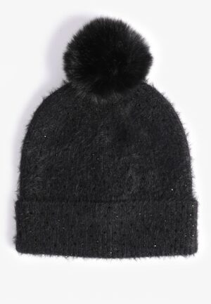 Sparkle Pom Beanie