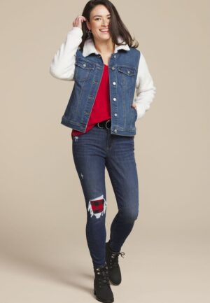 Sherpa Denim Mix Jacket