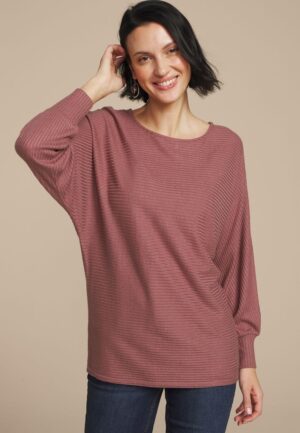 24/7 Dakota Horizontal Ribbed Dolman