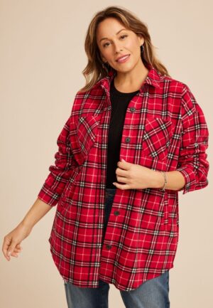 Plus Size Wilder Fleece Shacket