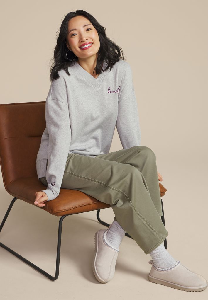 Willowsoft Homebody Relaxed Fit Sweatshirt - Image 3