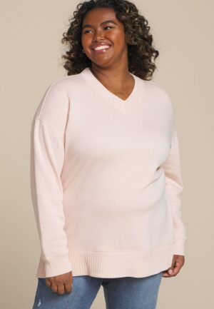 Plus Size Willowsoft Relaxed Fit Sweatshirt
