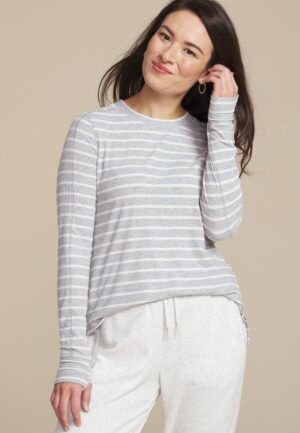 Ribbed Tunic Top