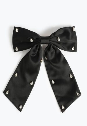 Embellished Bow Barrette
