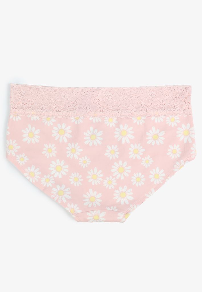 Simply Comfy Cotton Daisy Boybrief Panty - Image 2