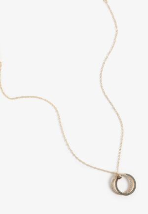 Intertwined Rhinestone Necklace