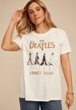 Beatles Oversized Fit Graphic Tee
