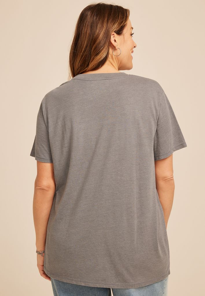 Plus Size Lets Hibernate Oversized Fit Graphic Tee - Image 2