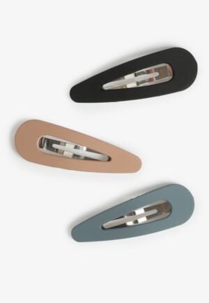 3 Pack Smooth Snap Clip Barrettes