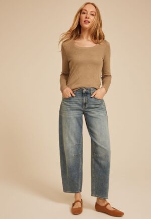 Floral Jacquard Mesh Top