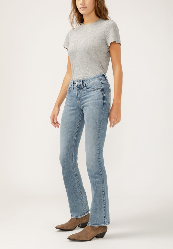 Silver Jeans Co.® Suki Curvy Mid Rise Luxe Stretch Slim Boot Jean - Image 3